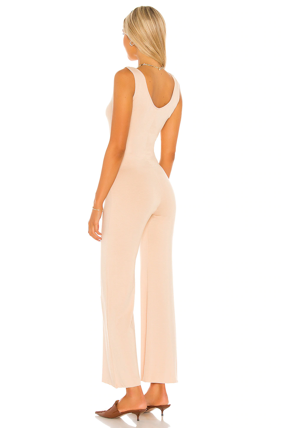 Indah Hazy Play Suit In Sandstone 3 Indah Hazy Play Suit In Sandstone - Image 3