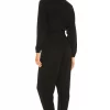 Indah Gianyar Pleated Jumpsuit In Black -Cheap Indah Store INDA WC31 V3