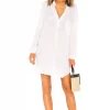 Indah Current Long Sleeve Tunic In White