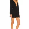 Indah Francesca Mini Dress In Black -Cheap Indah Store INDA WD728 V2