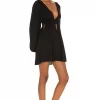 Indah Solana Mini Dress In Black -Cheap Indah Store INDA WD745 V2