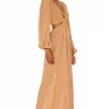 Indah Julie Maxi Dress In Mocha -Cheap Indah Store INDA WD768 V2