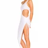 Indah Sydney Dress In White -Cheap Indah Store INDA WD779 V3
