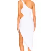 Indah Sydney Dress In White -Cheap Indah Store INDA WD779 V4