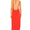 Indah Zoe Maxi Dress In Caliente -Cheap Indah Store INDA WD782 V3