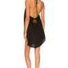 Indah Miranda Mini Dress In Black -Cheap Indah Store INDA WD785 V3