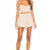 Indah Fleur High Waist Short In Natural 7 Indah Fleur High Waist Short In Natural -Cheap Indah Store INDA WF51 V4