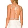 Indah Cupid Tie Front String Bra Top In Ivory 6 Indah Cupid Tie Front String Bra Top In Ivory -Cheap Indah Store INDA WI21 V3