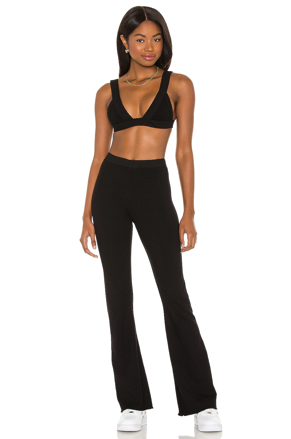 Indah Penne Solid Bootcut Pant In Black 4 Indah Penne Solid Bootcut Pant In Black - Image 4