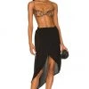 Indah Obsession Sarong In Black -Cheap Indah Store INDA WQ125 V4