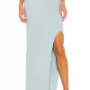 Indah Boss Maxi Skirt In Clear