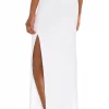 Indah Gigi Skirt In White 6 Indah Gigi Skirt In White -Cheap Indah Store INDA WQ89 V3