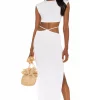 Indah Gigi Skirt In White 7 Indah Gigi Skirt In White -Cheap Indah Store INDA WQ89 V4