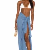 Indah Sarong Skirt In Sky 9 Indah Sarong Skirt In Sky -Cheap Indah Store INDA WQ98 V5