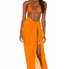 Indah Sarong Skirt In Sunkist -Cheap Indah Store INDA WQ99 V5