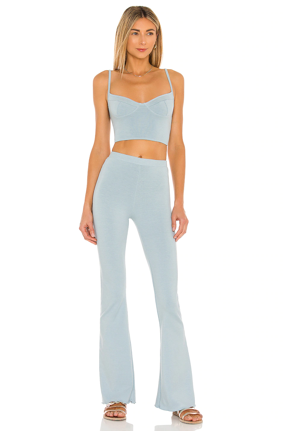 Indah Caper Bustier Top In Clear 4 Indah Caper Bustier Top In Clear - Image 4
