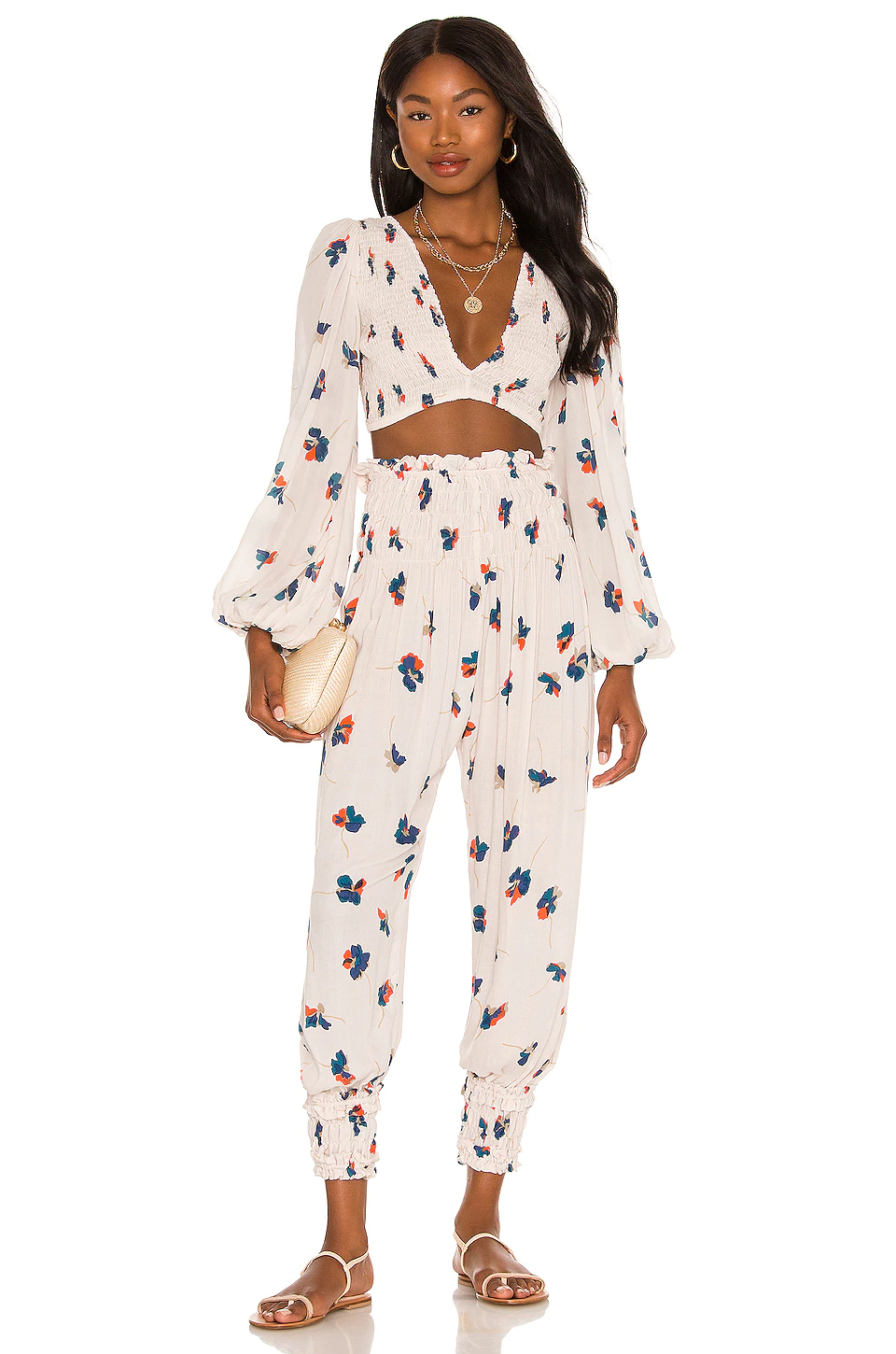 Indah Biru Crop Top In Mas 4 Indah Biru Crop Top In Mas - Image 4