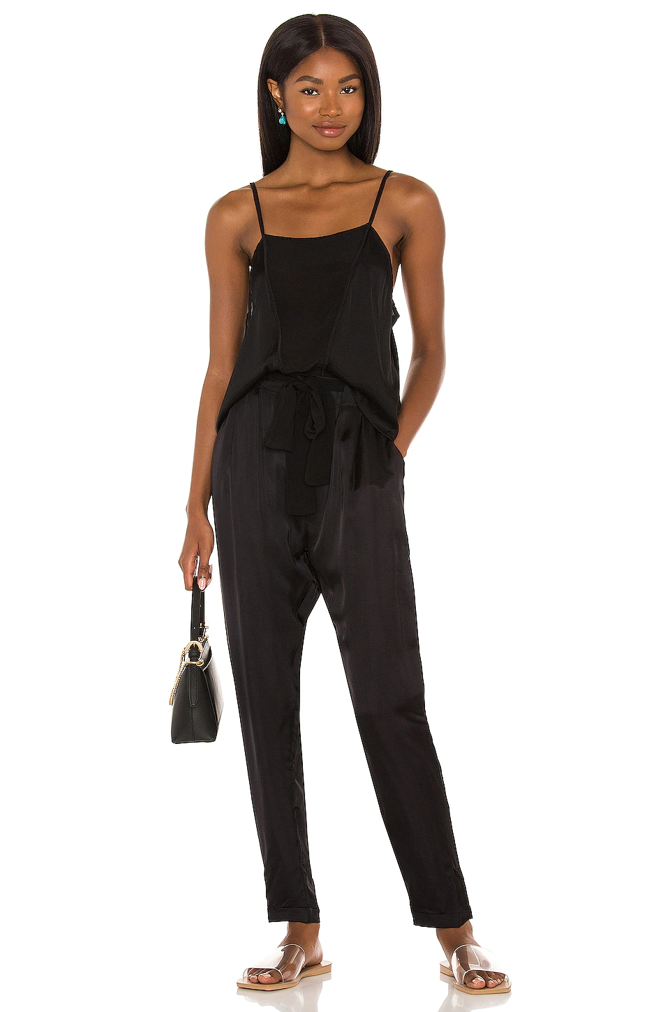 Indah Geo Camisole In Black 4 Indah Geo Camisole In Black - Image 4