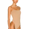 Indah Tiny Dancer Bodysuit In Mocha -Cheap Indah Store INDA WS403 V3