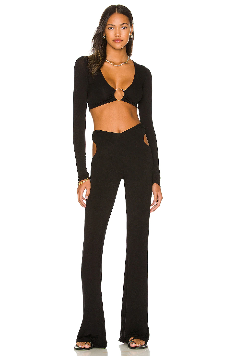 Indah Layla Top In Black 4 Indah Layla Top In Black - Image 4