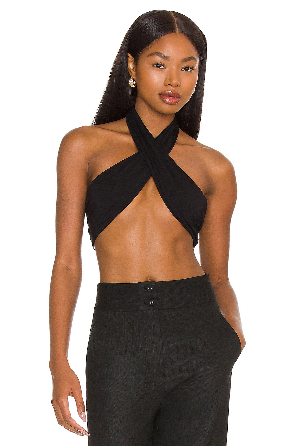Indah Stormi Top In Black