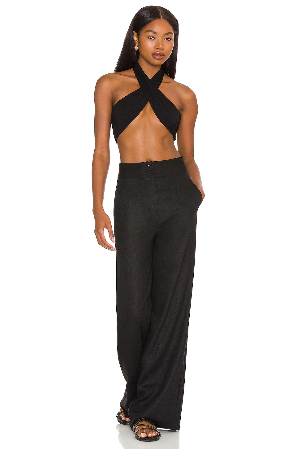 Indah Stormi Top In Black 4 Indah Stormi Top In Black - Image 4