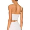 Indah Denise One Shoulder Top In White -Cheap Indah Store INDA WS421 V3