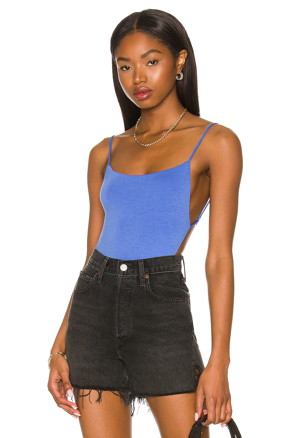 Indah DNA String Bodysuit In Iris