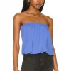 Indah Gemma Tube Top In Iris