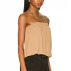 Indah Gemma Tube Top In Mocha -Cheap Indah Store INDA WS425 V2