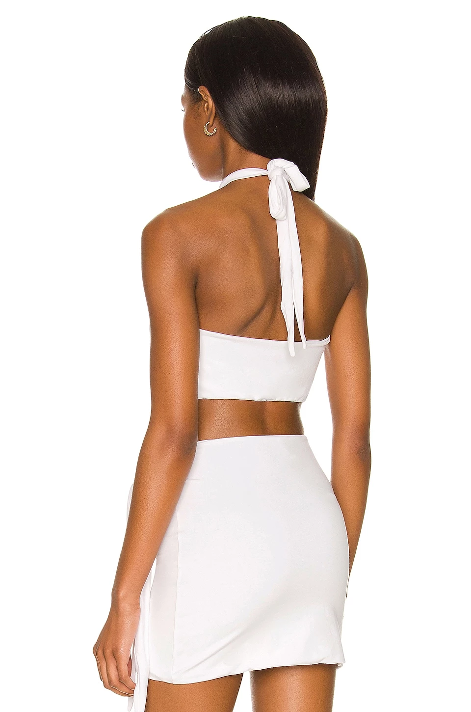 Indah Marcia Bandeau Halter Top In White 3 Indah Marcia Bandeau Halter Top In White - Image 3
