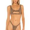Indah Dalena Bikini Top In Jaguar