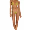 Indah Collins Skimpy Side Tie Bikini Bottom In Sinar -Cheap Indah Store INDA WX726 V4