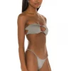 Indah X REVOLVE Bass Bandeau Bikini Top In Storm -Cheap Indah Store INDA WX737 V2