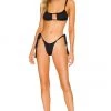 Indah Tash Bikini Bottom In Black -Cheap Indah Store INDA WX775 V4