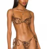 Indah Amber Bikini Top In Tiger