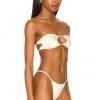 Indah Bass Bikini Top In Dove -Cheap Indah Store INDA WX779 V2