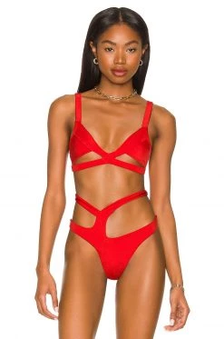 Indah Nova Bikini Top In Poppy